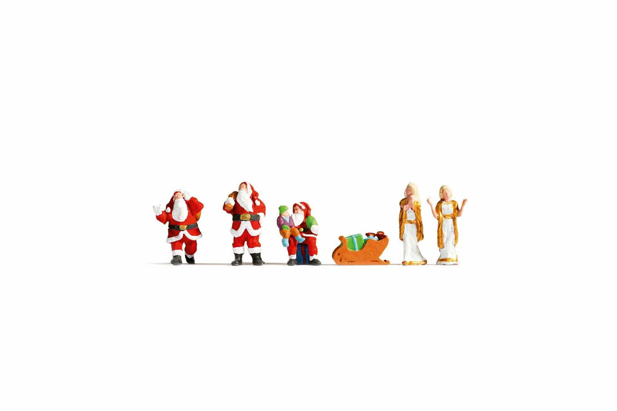 Noch 15920 HO Santa Claus and Angels - Hobbytech Toys