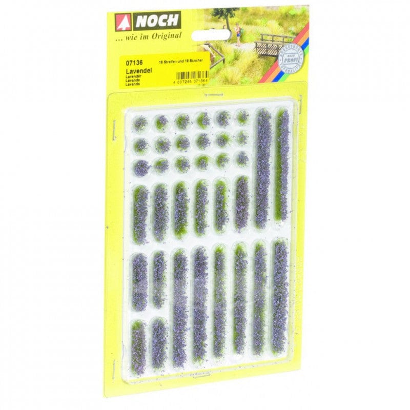 Noch 07136 Grass Tufts Lavender Noch TRAINS - SCENERY