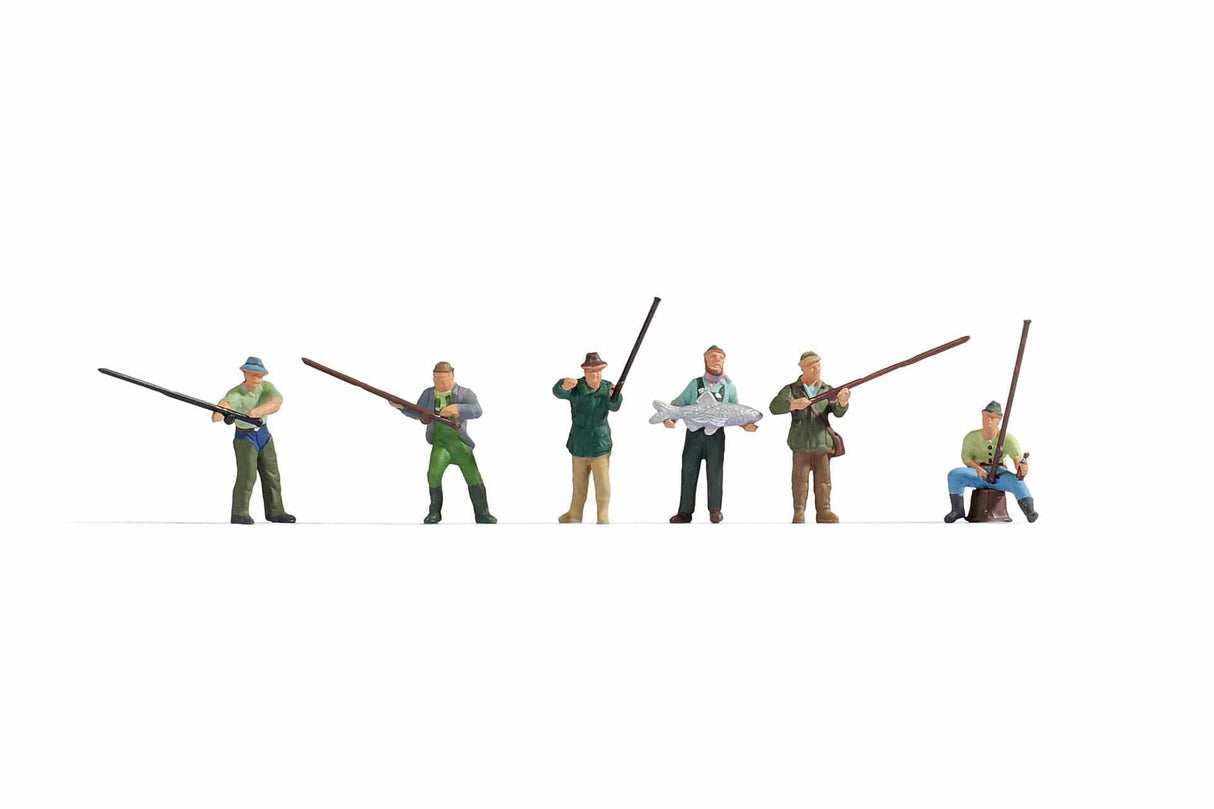 Noch 15892 HO Fishermen - Hobbytech Toys