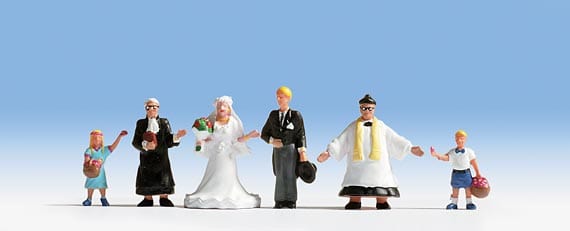 Noch 15860 HO Wedding Noch TRAINS - HO/OO SCALE
