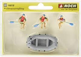 Noch HO White Rafting Set Noch TRAINS - HO/OO SCALE