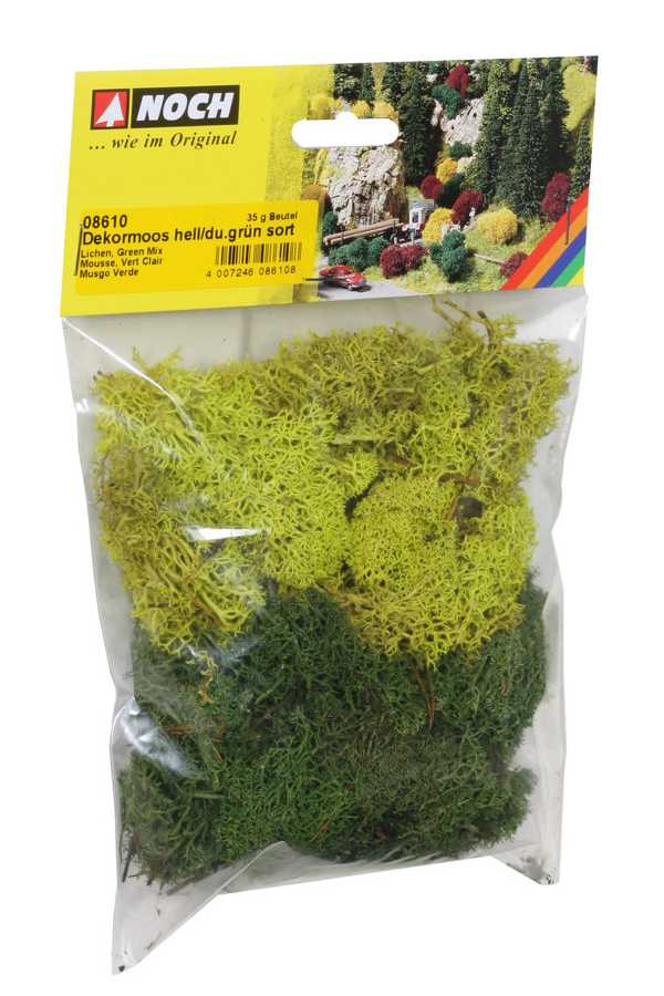 Noch 08610 Lichen Green Mix 35G Noch TRAINS - SCENERY