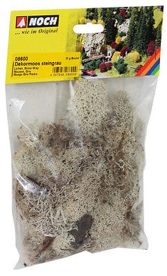 Noch 08600 Lichen Stone Grey 35G Noch TRAINS - SCENERY