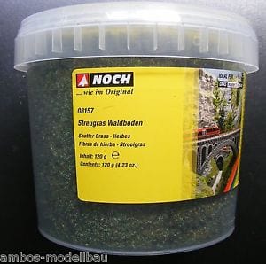 Noch 08157 Scatter Grass Forest Floor 120G Tub Noch TRAINS - SCENERY
