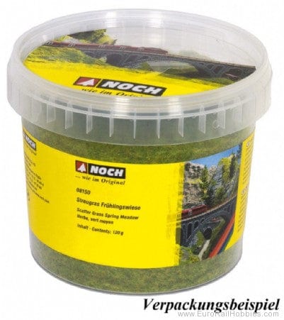 Noch 08151 Scatter Grass Summer Meadow 120G Tub Noch TRAINS - SCENERY