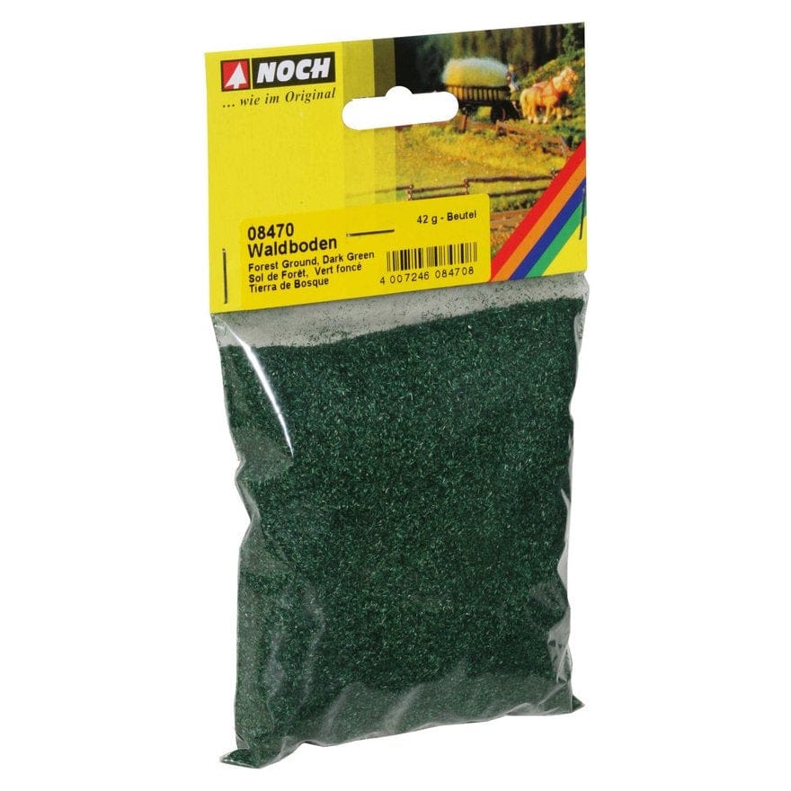 Noch 08470 Forest Ground Dark Green 42G Noch TRAINS - SCENERY