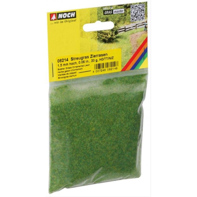 Noch 08214 Static Grass Ornamental Lawn 20G Noch TRAINS - SCENERY