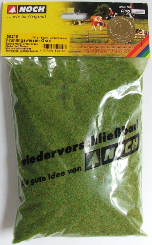 Noch 50210 Static Grass Spring Meadow 100G Noch TRAINS - SCENERY