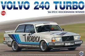 NuNu 24013 1/24 Volvo 240 Turbo ETCC 1986 Version NuNu PLASTIC MODELS