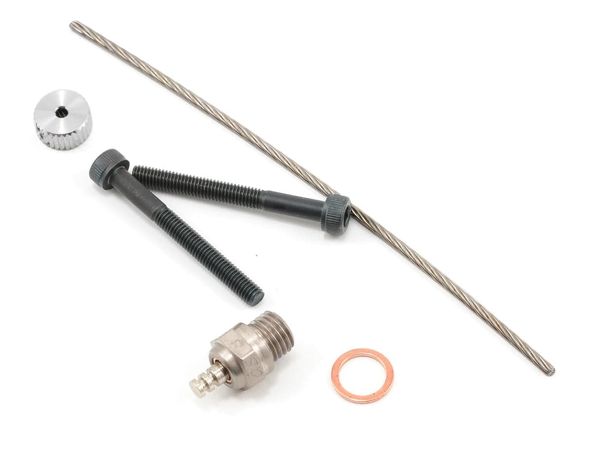 OS Engines MAX 35AX Nitro Aircraft Engine, .35 Size w/ E-3080 Silencer - Hobbytech Toys