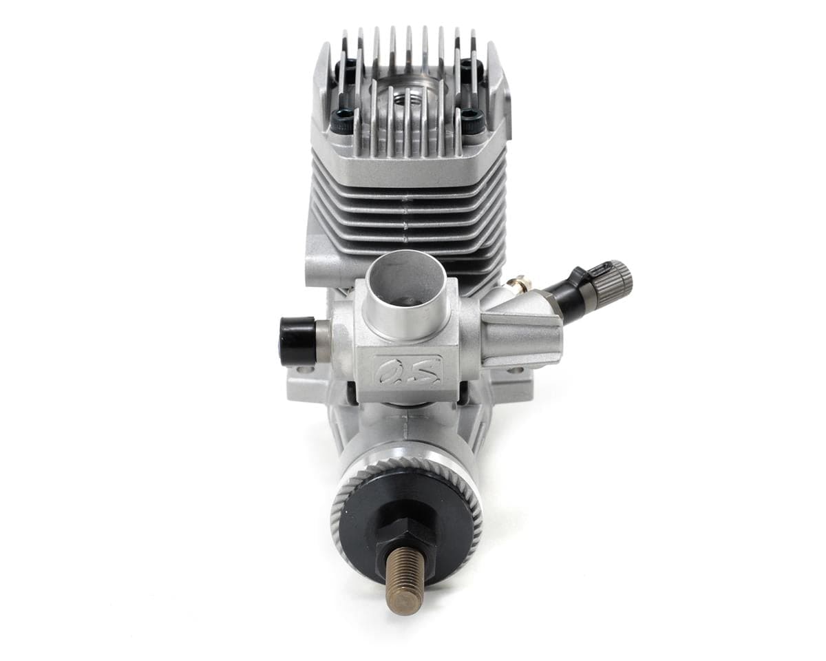 OS Engines MAX 35AX Nitro Aircraft Engine, .35 Size w/ E-3080 Silencer - Hobbytech Toys