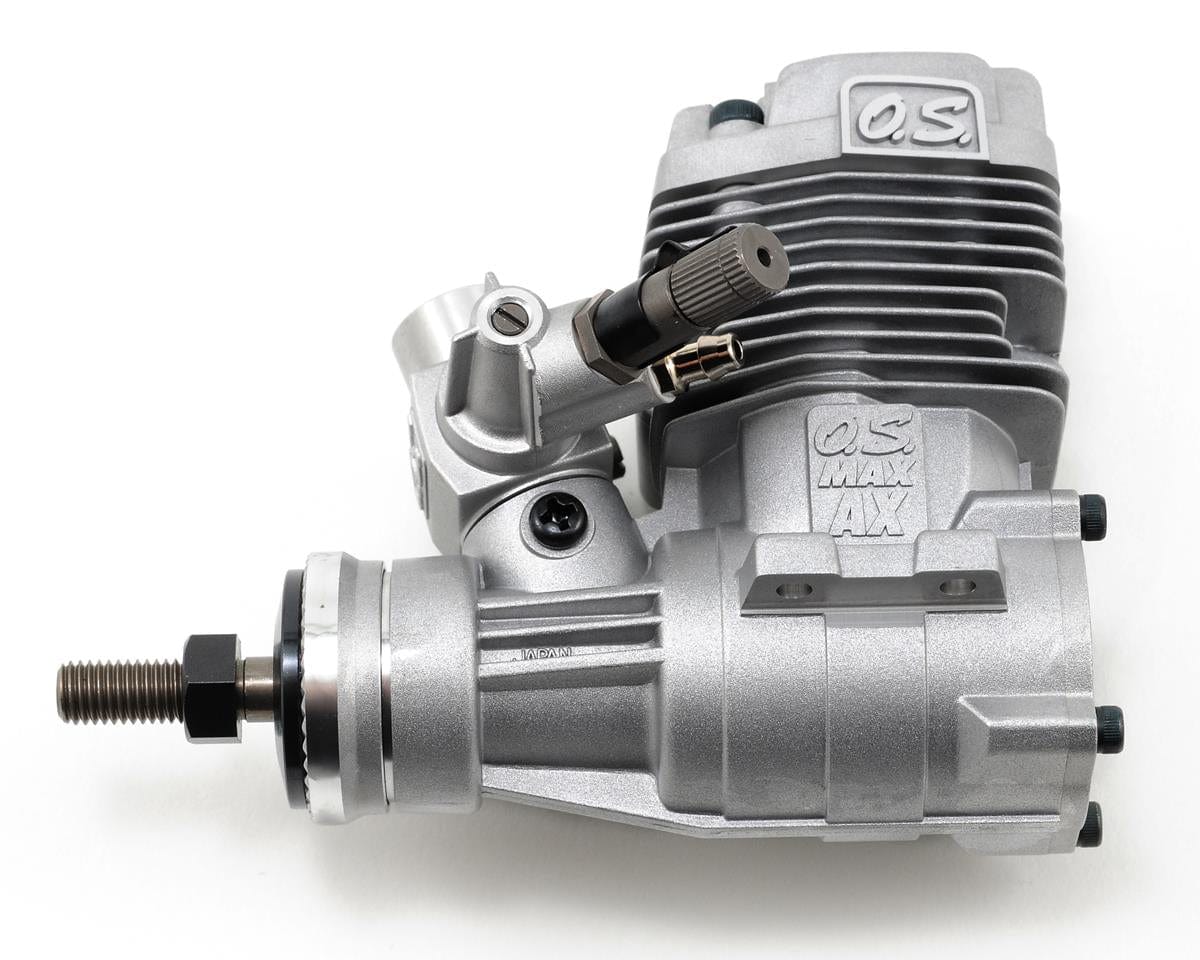 OS Engines MAX 35AX Nitro Aircraft Engine, .35 Size w/ E-3080 Silencer - Hobbytech Toys