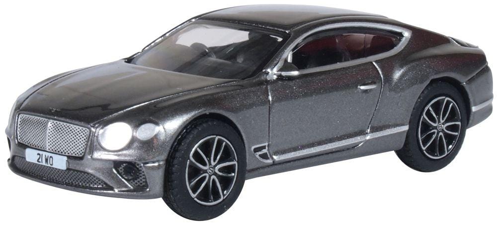 Oxford 1/76 Bentley Continental GT Tungsten - Hobbytech Toys