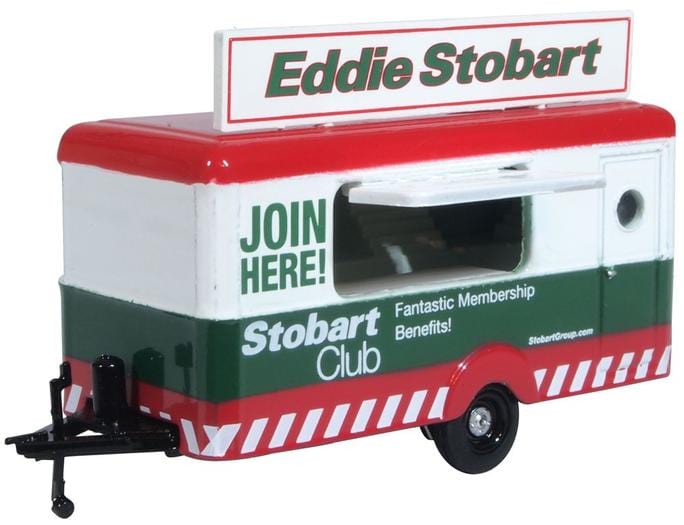 Oxford 1/76 Eddie Stobart Fan Club Mobile Trailer - Hobbytech Toys