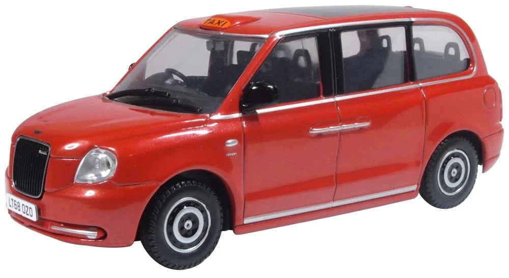 Oxford 43TX5002 1/43 Tupelo Red Levc Tx Taxi - Hobbytech Toys