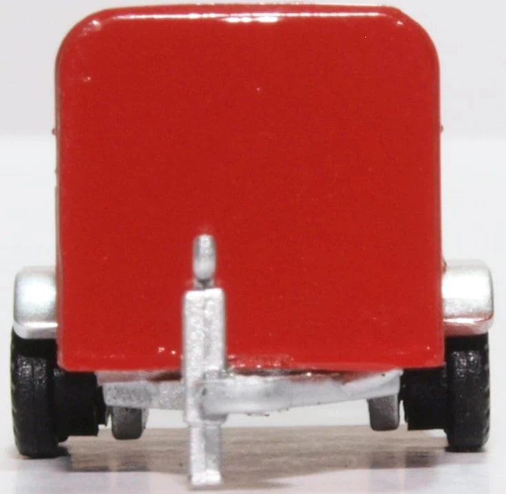 Oxford NFARM004 1/148 Livestock Trailer Red - Hobbytech Toys