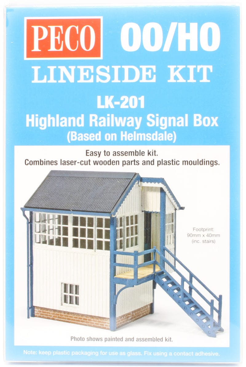 Peco HO / OO Scale Hilang Railway Signal Box Peco TRAINS - HO/OO SCALE