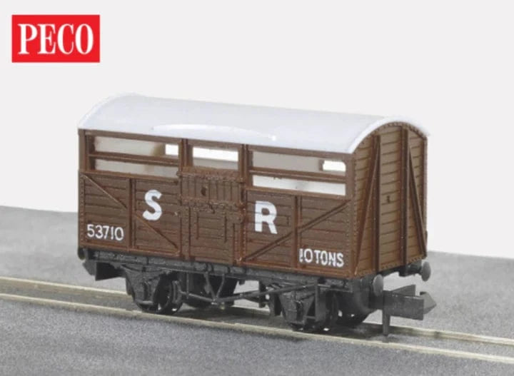 Peco NR45S N Cattle Truck SR Dark Brown - Hobbytech Toys