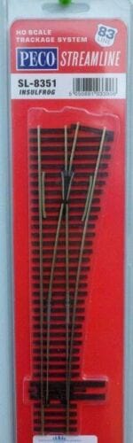 Peco SL-8351 HO Code 83 #5 Right Hand Insulfrog Point - Hobbytech Toys