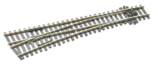 Peco SL-96 HO/OO Medium Radius L/H Insulfrog Peco TRAINS - HO/OO SCALE