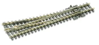 Peco SL-E395 N R/H Medium Radius Turnout Electrofrog Peco TRAINS - N SCALE