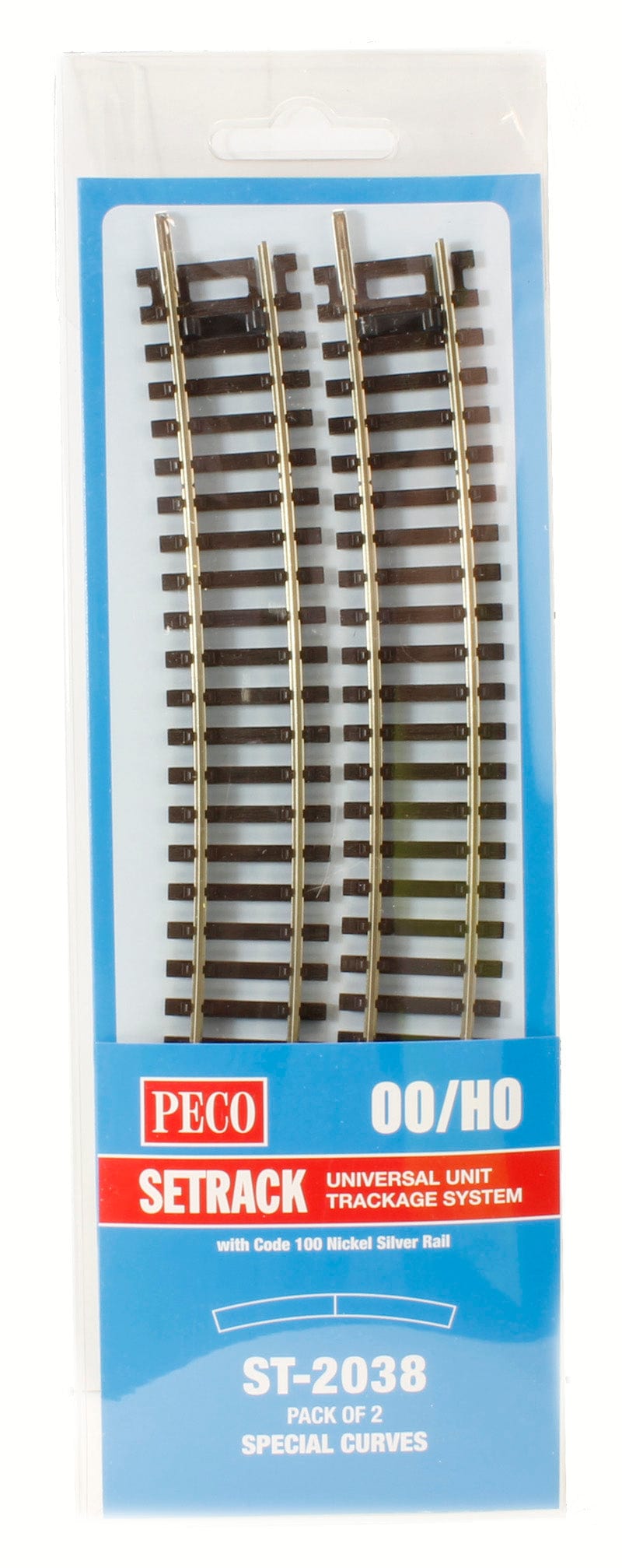 Peco ST-2038 HO/OO Special Curves (2) Peco TRAINS - HO/OO SCALE