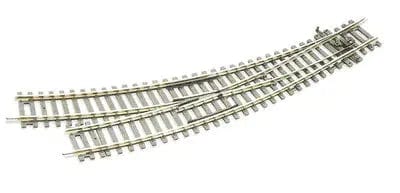 Peco ST-244 HO/OO Set Track R/H Curved Point Peco TRAINS - HO/OO SCALE