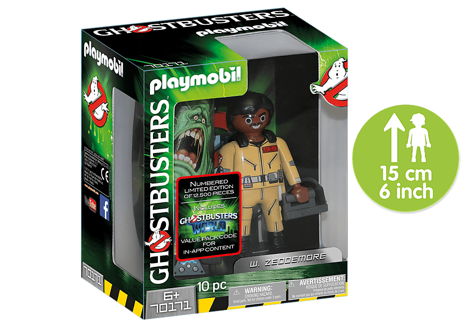 Playmobil 70171 Ghostbusters Collection W Zeddemore** Playmobil TOY SECTION