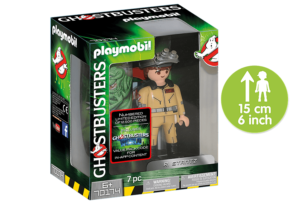 Playmobil 70174 Ghostbusters Collectionr Stantz** Playmobil TOY SECTION