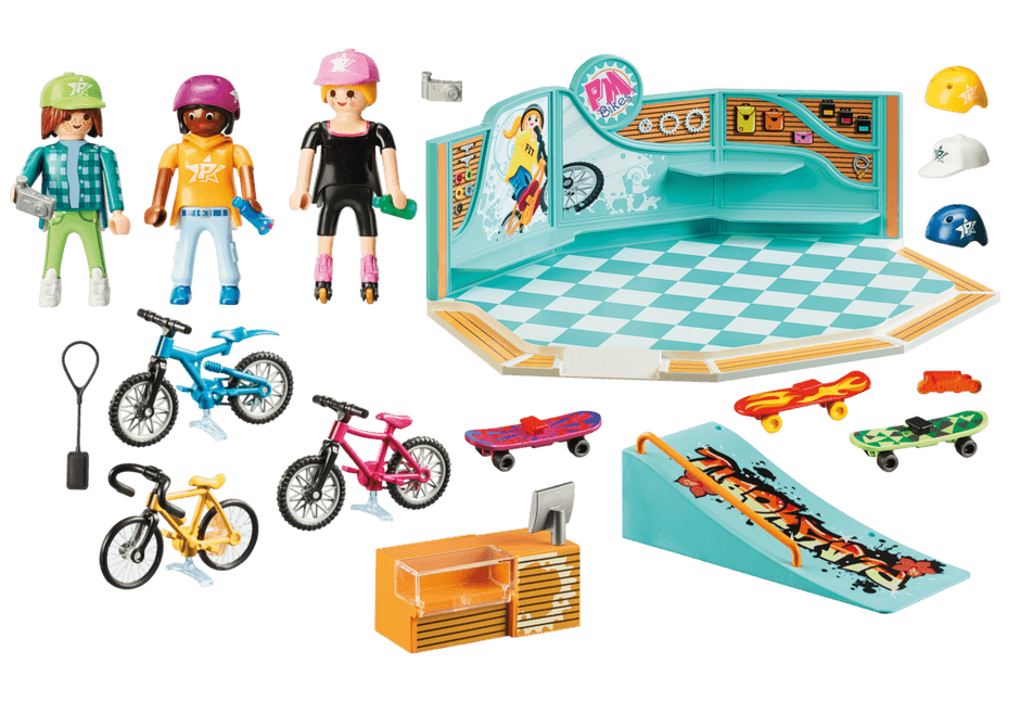 Playmobil 9402 Bike & Skate Shop** Playmobil TOY SECTION