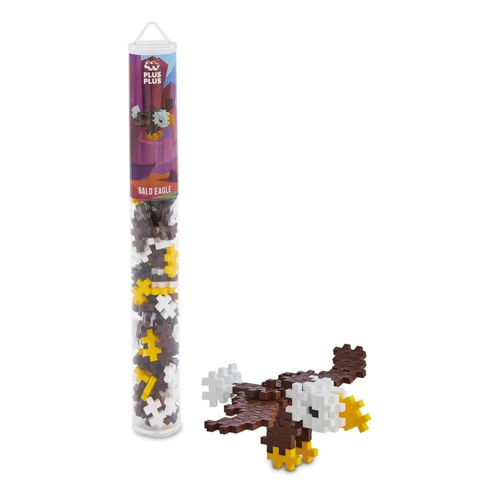 Plus-Plus - Bald Eagle - 100 pcs Tube - Hobbytech Toys