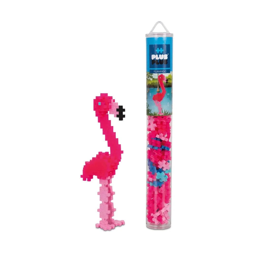 Plus-Plus - Flamingo - 100 pcs Tube - Hobbytech Toys