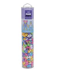 Plus-Plus - Pastel mix - 240 pcs Tube Plus Plus TOY SECTION