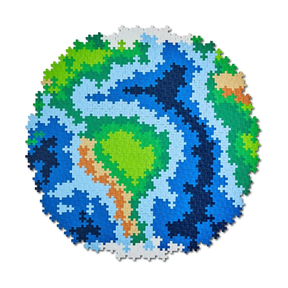 Plus-Plus - Puzzle by Number - Earth 800pcs - Hobbytech Toys