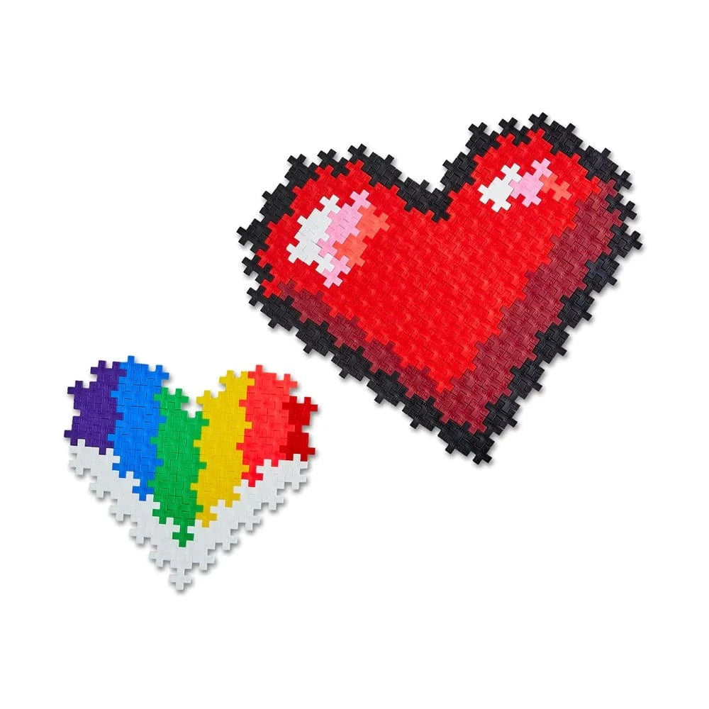 Plus-Plus - Puzzle by Number - Hearts 250pcs - Hobbytech Toys