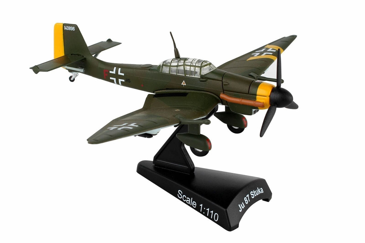 Postage Stamp 1/110 JU-87 Stuka Postage Stamp DIE-CAST MODELS