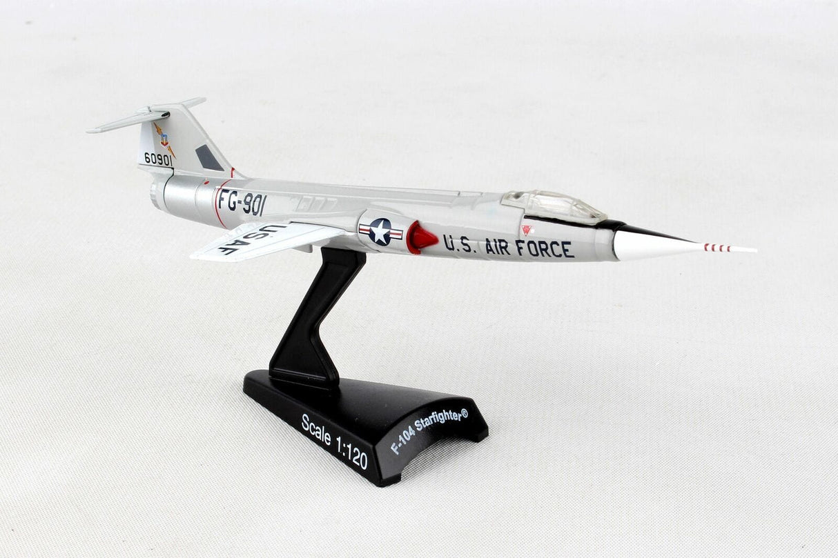 Postage Stamp 1/120 F-104 Starfighter Postage Stamp DIE-CAST MODELS