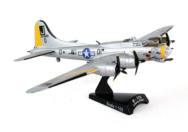 Postage Stamp 1/155 B-17G Liberty Bell Postage Stamp DIE-CAST MODELS