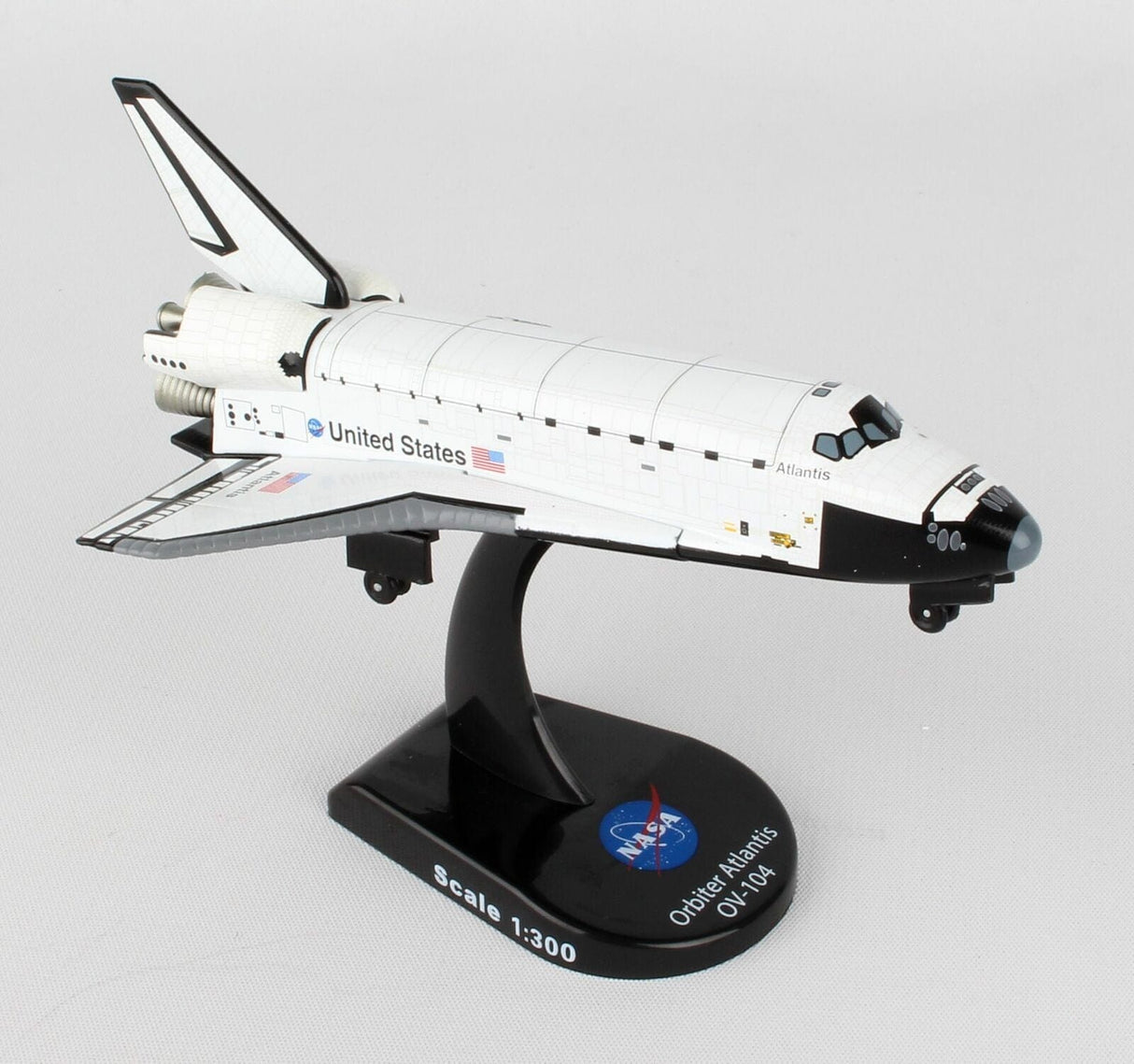 Postage Stamp 1/300 Space Shuttle Atlantis Postage Stamp DIE-CAST MODELS