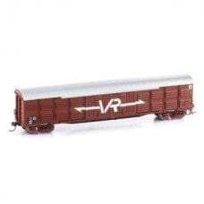 Powerline PD-208A-822 VR VLEY Louvre Van no 822 Red Kadee Coupler Powerline TRAINS - HO/OO SCALE