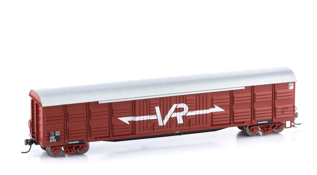 Powerline PD-203A-1039 VSF Louvre Van VSF-1039 Red Kadee Coupler Powerline TRAINS - HO/OO SCALE