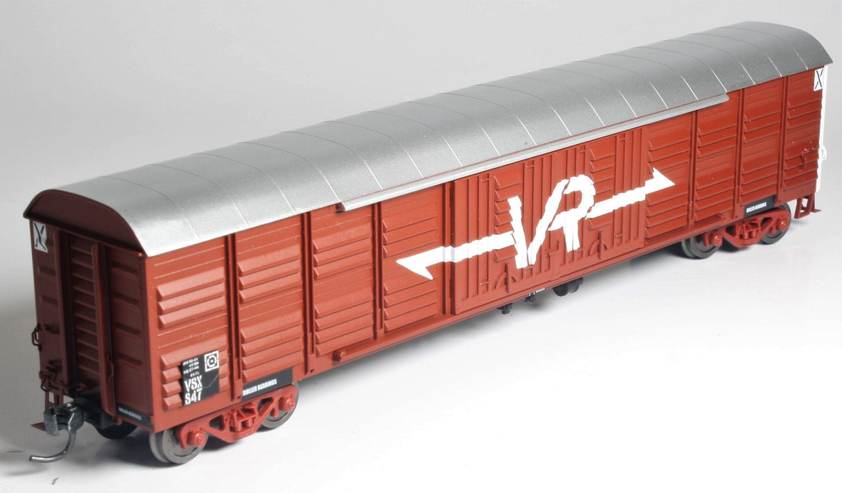 Powerline PD-200A-847 VSX Louvre Van VSX-847 Red Kadee Coupler Powerline TRAINS - HO/OO SCALE