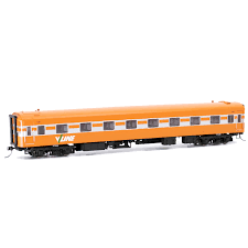 Powerline PC-450A HO 210 AS V/Line Tangerine & Silver S Type Carriage Circa 1984-86 Powerline TRAINS - HO/OO SCALE