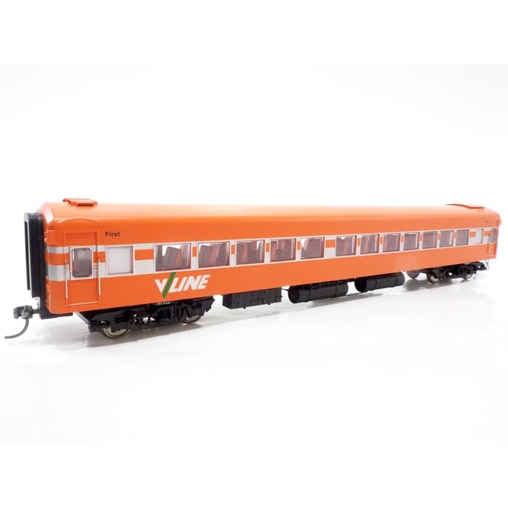 Powerline PC-505B HO VBK 263 V/Line Silver Ribbons Z Type Carriage 1st Powerline TRAINS - HO/OO SCALE