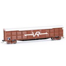 Powerline PD-200A-809 VSX Louvre Van VSX-809 Red Kadee Coupler Powerline TRAINS - HO/OO SCALE