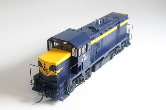 Powerline PT3-1-371 HO T371 VR Blue & Gold Series 3 T Class Locomotive Powerline TRAINS - HO/OO SCALE