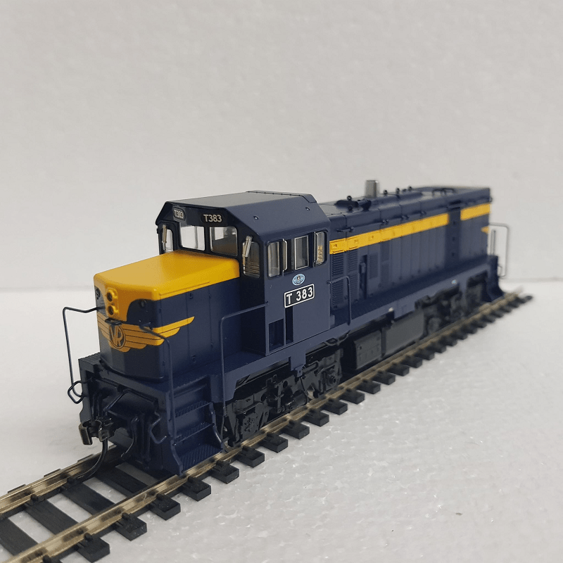 Powerline PT3-1-383 HO T383 VR Blue & Gold Series 3 T Class Locomotive Powerline TRAINS - HO/OO SCALE