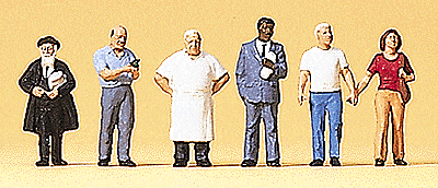 Preiser 79165 HO Street Scene (6) Preiser TRAINS - N SCALE