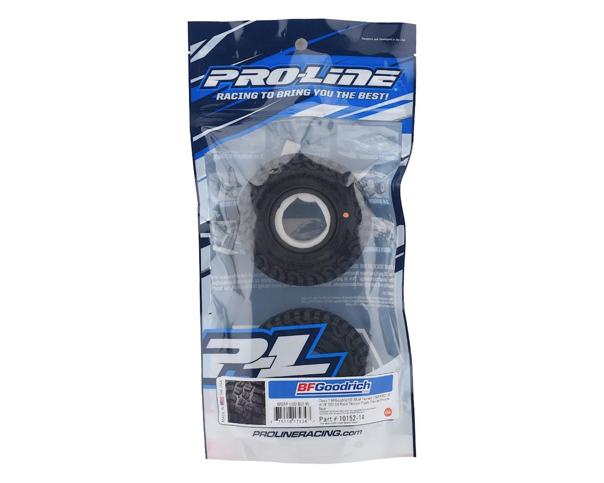 Proline Class 1 BFG KM3 1.9in Predator Tyres, F/R, PR10152-03 - Hobbytech Toys