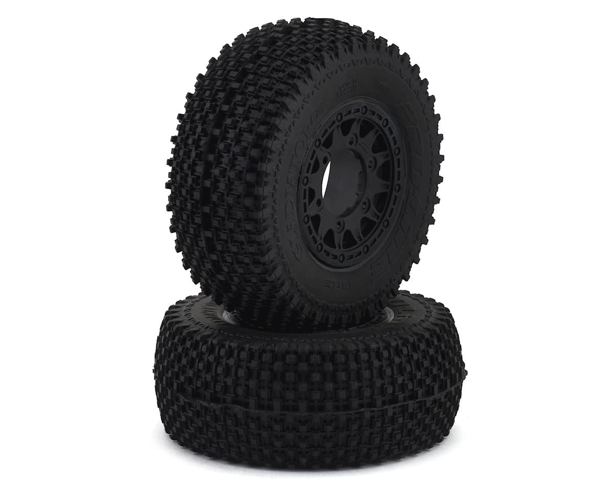 Proline Gladiator SC M2 Tyres Mounted on Raid Wheels, Slash 2wd/4wd, F/R, PR1169-10 - Hobbytech Toys